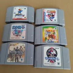 動作確認済み　ニンテンドー64　ソフト6本セット