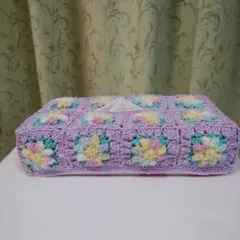 ハンドメイド☆ボックスティッシュカバー☆ティッシュケース