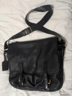 PRADA（プラダ） レザー ショルダーバッグ ブラックのサムネイル