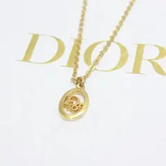 3144-2 保存袋付き極美品✨ Dior ネックレス CD ロゴ 希少 刻印 - メルカリ