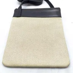 新品 ブルガリ BVLGARI サコッシュ ショルダーバッグ キャンバス レザー