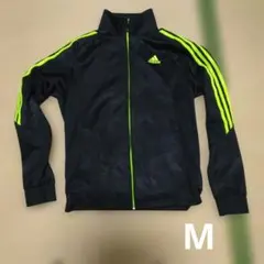 adidas ブラック/イエロー ジャケット Mサイズ