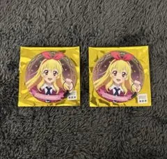 アイカツ アトレ 秋葉原 ランタンナイトパーティ 星宮いちご 缶バッジ 2点