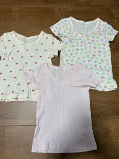 【美品】 ベビー肌着 3枚セット 95cm 女の子