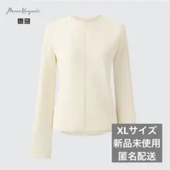 【新品未使用】UNIQLO×マメクロゴウチ シアークルーネックTシャツ XL