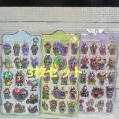 ラブブ オーロラシール ボンボンドロップシール3枚セット