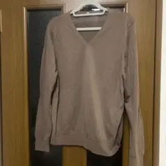 無印良品　ウールニット　Vネック