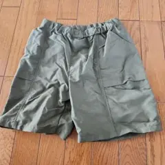 UNIQLO ハーフパンツ 140 オリーブグリーン