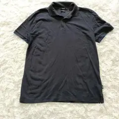 BOSS HUGO BOSS 半袖 ポロシャツ REGULAR FIT S 黒