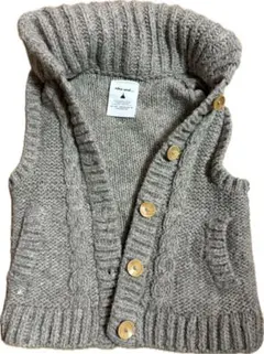 ニコアンド　niko and グレー ニット ベスト