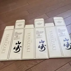 サントリーウイスキー山崎12年カートン 3枚 化粧箱空箱のみ 未使用品