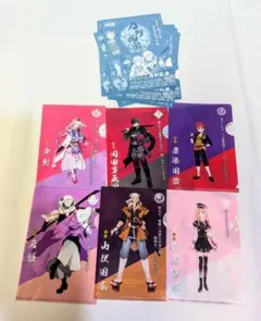 刀剣乱舞　トレーディングミニクリアファイル6枚セット