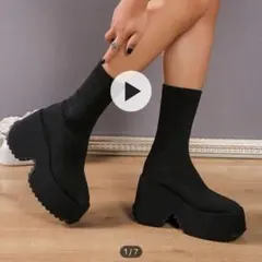厚底ブーツ