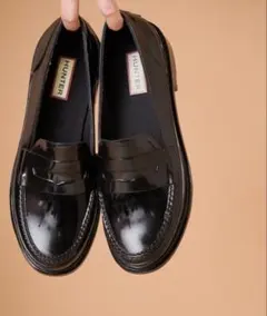 HUNTER×Ameri GLOSS TASSEL PENNY LOAFER - メルカリ