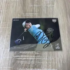 與語優奈 直筆サインカード 女子プロゴルフ JLPGA ルーキーカード RC