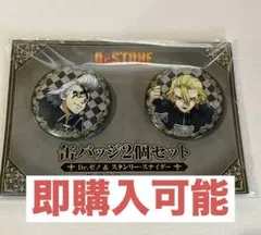 【新品未開封】Dr.STONE ファミマ ゼノ スタンリー 缶バッジ