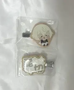 エニマイくじ 刀剣乱舞 んまほっぺ E賞 ヘアクリップセット 髭切