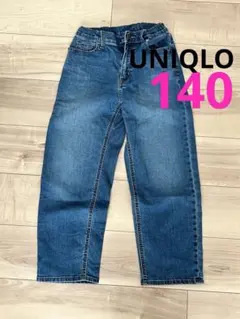 140cm ウエストゴム デニムパンツ