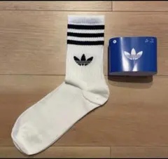 【新品未使用品】　adidas クルーソックス　S 22-24