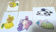 サンエックスユニバース ダイカットシール アクリルキーホルダーのサムネイル