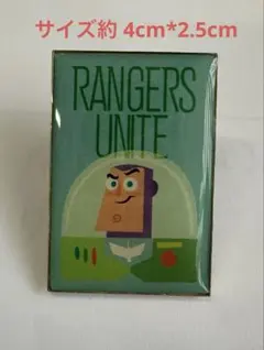 バズ・ライトイヤー ピンバッジ RANGERS UNITEのサムネイル