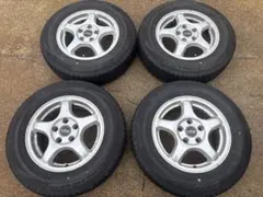 175/80R15 2025年 バリ山 ダンロップ grandtrek アルミ付のサムネイル