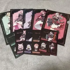 セブンイレブン　ホロライブ秘密結社holoX クリアシート全5種コンプリート