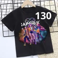 デーモンハンターズ　ハントリックス 半袖　カットソー ブラック130