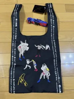 アントニオ猪木 刺繍 ショルダーバッグ