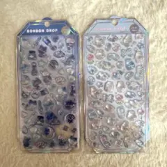 正規品】 ボンボンドロップシール　シャーベット　みずいろ　よるねこ