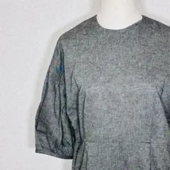 【新品タグ付】ケービーエフ アーバンリサーチ ワンピース マキシ丈 バルーン袖