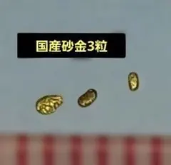 北海道 天然砂金 20粒　砂金 北海道 天然砂金 20粒 砂金