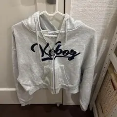 Keboz ジップアップパーカー グレーのサムネイル