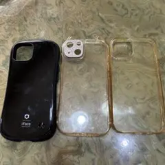 iFace ハードケースとクリアソフトケースセット　iPhone14