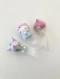 サンリオ　GRWMマスコットチャーム　クロミ、キティ、マイメロ　セット