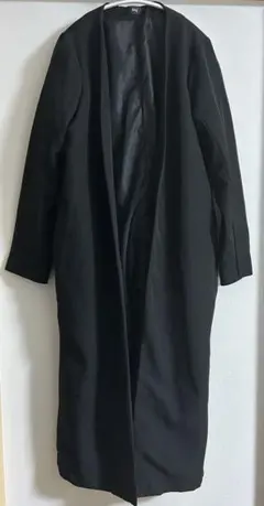 【匿名配送】osmosisloaf オズモーシス•ロフ　ロングコート　黒色