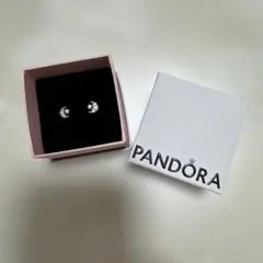 Pandora ピアス (Sparkling Moon & Star)