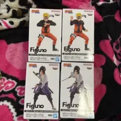 NARUTO Figuno フィギュア 4種セット レア フィギュア 未開封 - メルカリ