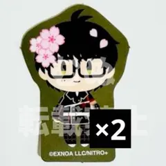 刀剣乱舞 大本丸博 御伴散歩 さくら装備 フレークシール 篭手切江