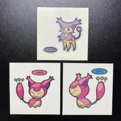 デコキャラシール　エネコ　エネコロロ　銀枠