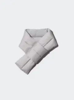 ユニクロ　ヒートテックライニングパデッドマフラー　グレー　UNIQLO