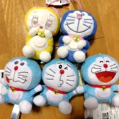 ドラえもん マスコット 表情いろいろ　ぬいぐるみ　ドラミちゃん