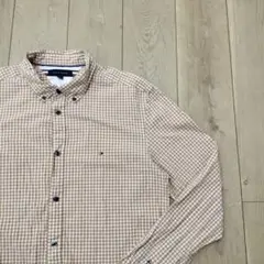 K*】様 US古着 TOMMY HILFIGER トミーヒルフィガー ギンガムチ