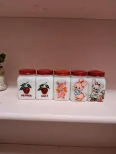 ヴィンテージ☆スパイスボトル＆ソルト＆ペッパー