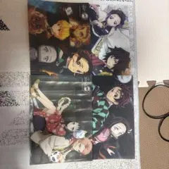 鬼滅の刃 くら寿司 下敷き 4枚セット