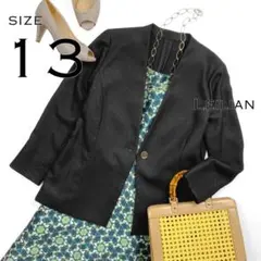 2025年最新】leilian レディース ノーカラージャケットの人気アイテム