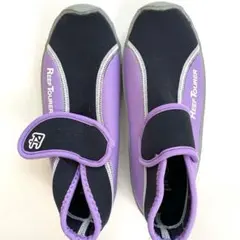 マリンシューズ　23cm パープル　紫
