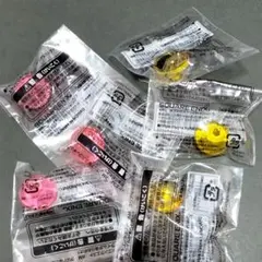 ドラクエ スライム ミニフィギュア アクリル ピンク＆イエロー 各3個