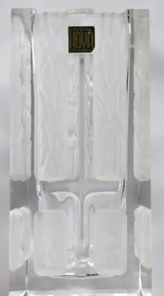 HOYA クリスタル 最高級 佐々文夫 フラワーベース 花瓶 - メルカリ