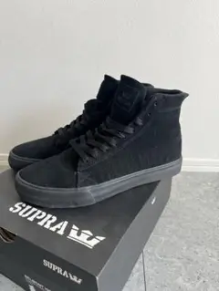 SUPRA ブラック ハイカットスニーカー Belmont High